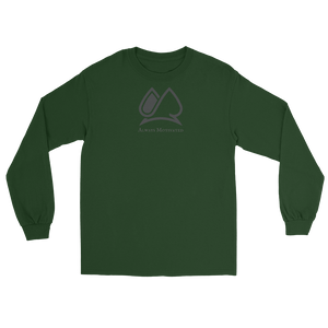 Classic Always Motivated Logo Long Sleeve Tee (Forest Green/Black)