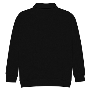 Always Motivated fleece pullover-Black/White