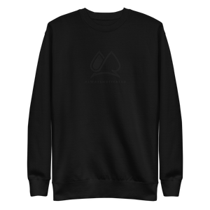 Classic Always Motivated Premium Sweatshirt (Black/Black)