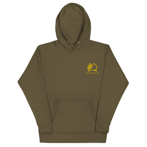 Always Motivated Hoodie -  Military Green/Gold
