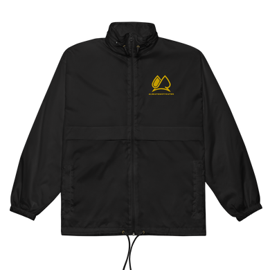 Always Motivated Windbreaker - Black/Gold