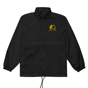 Always Motivated Windbreaker - Black/Gold