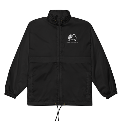 Always Motivated Windbreaker - Black/White