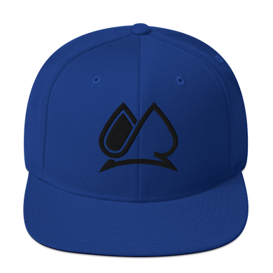 Always Motivated Logo Snapback Hat (Blue/Black