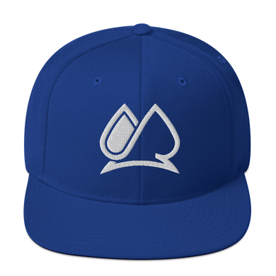 Always Motivated Logo Snapback Hat (Blue/White)