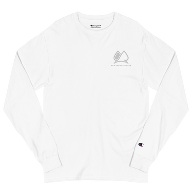 Always Motivated x Champion - Long Sleeve T-shirt (White/White)