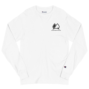 Always Motivated x Champion - Long Sleeve T-shirt (White/Black)