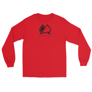 Classic Always Motivated Logo Long Sleeve Tee (Red/Black)