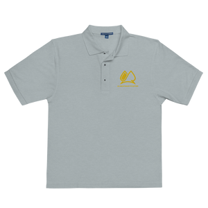 Always Motivated Polo (Cool Heather/Gold)