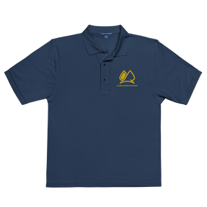 Always Motivated Polo (Navy/Gold)