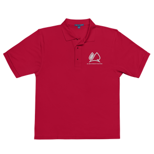 Always Motivated Polo (Red/White)