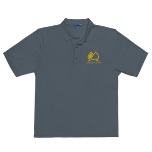 Always Motivated Polo (Steel Grey/Gold)