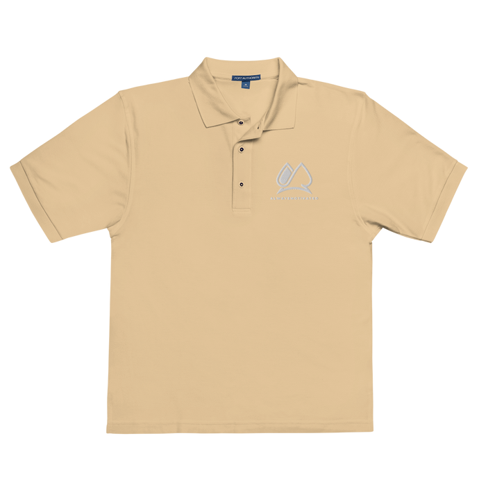 Always Motivated Polo (Stone/White)