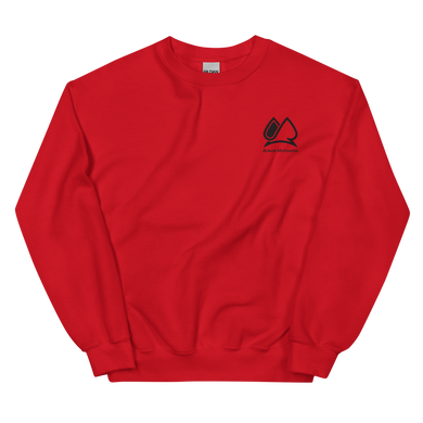 Always Motivated Sweatshirt -Red/Black