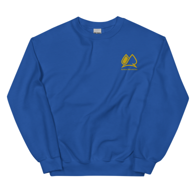 Always Motivated Sweatshirt -Bleu/Gold