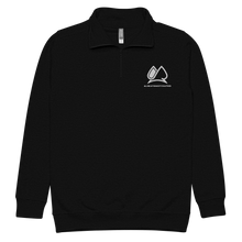 Always Motivated fleece pullover-Black/White