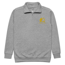 Always Motivated fleece pullover-Grey/Gold