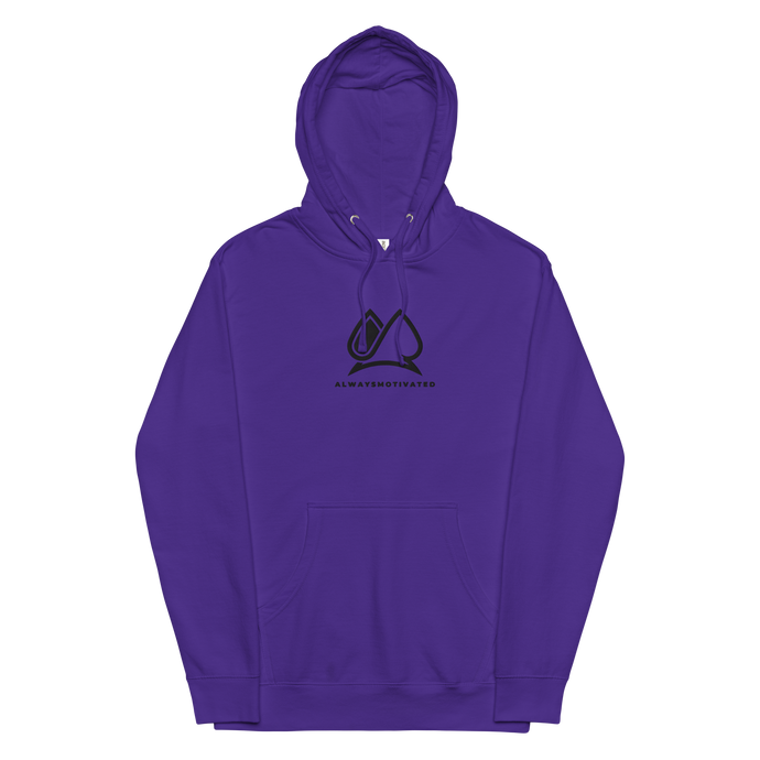 Always Motivated Logo Hoodie - Purple/Black