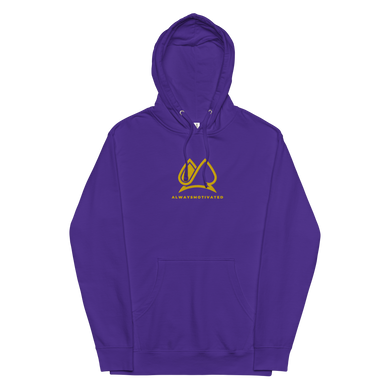 Always Motivated Logo Hoodie - Purple/Gold