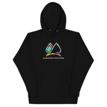 Always Motivated logo in multicolour Unisex Hoodie