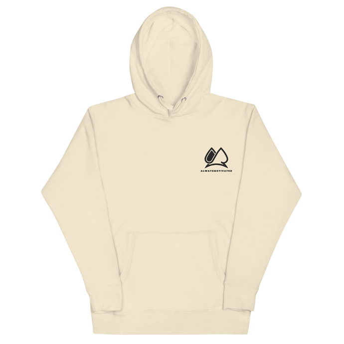 Always Motivated Hoodie - Bone/Black