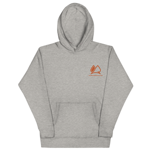 Always Motivated Hoodie - Grey/Orange