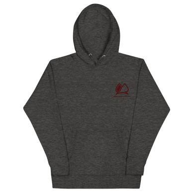 Always Motivated Hoodie - Charcoal/Maroon