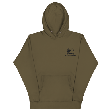 Always Motivated Hoodie - Military Green/Black