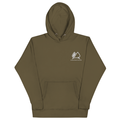 Always Motivated Hoodie - Military Green/White