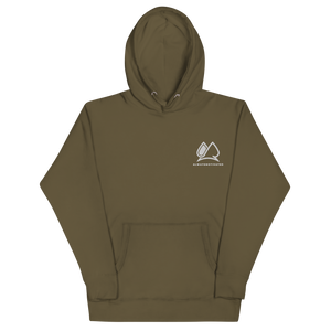 Always Motivated Hoodie - Military Green/White