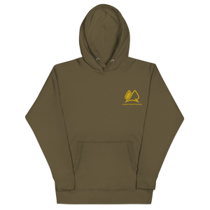 Always Motivated Hoodie -  Military Green/Gold