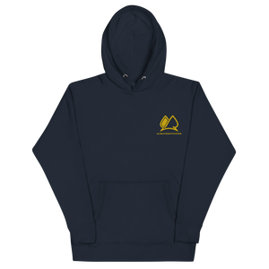 Always Motivated Hoodie - Navy/Gold