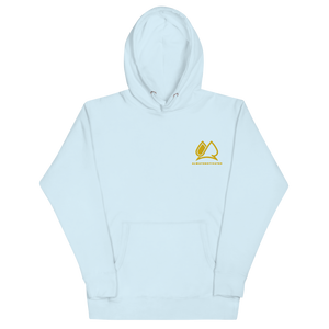 Always Motivated Hoodie - Sky Bleu/Gold