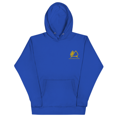 Always Motivated Hoodie - Bleu/Gold