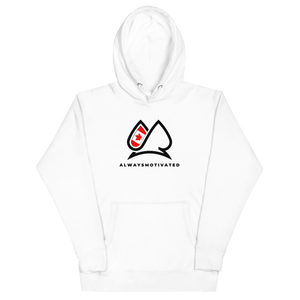 Always Motivated Canadian Flag Hoodie - White