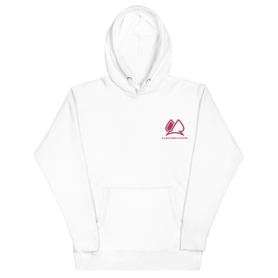 Always Motivated Hoodie - White/Pink