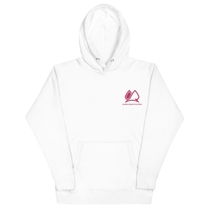 Always Motivated Hoodie - White/Pink