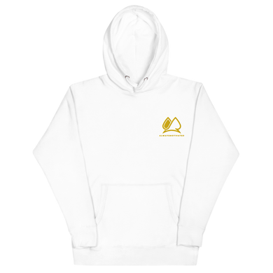 Always Motivated Hoodie - White/Gold