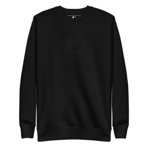 Classic Always Motivated Premium Sweatshirt (Black/Black)