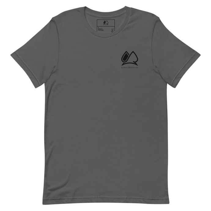 Always Motivated T-Shirt (Grey/Black)