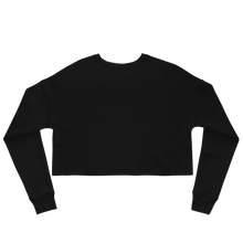 Always Motivated Crop Sweatshirt - Black/White