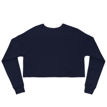 Always Motivated Crop Sweatshirt - Navy/White