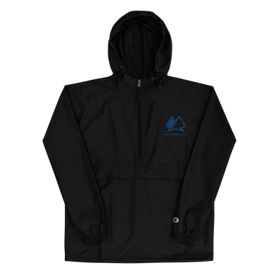 Always Motivated x Champion Packable Jacket - Black/Blue