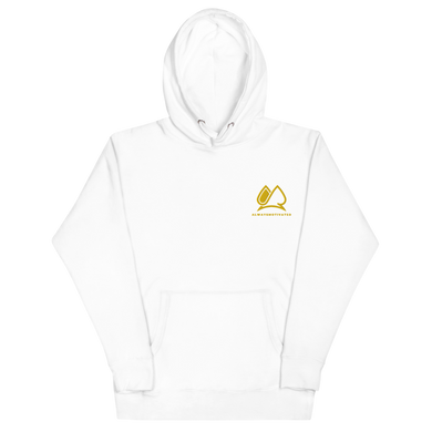 Always Motivated Hoodie - White/Gold