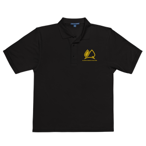 Always Motivated Polo ( Black/Gold)