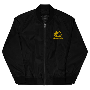 Always Motivated Bomber jacket ( Black/Gold )