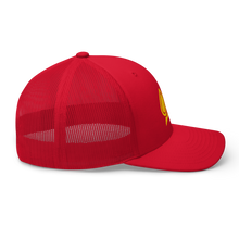 Always Motivated Logo Trucker Cap (Red/Gold)