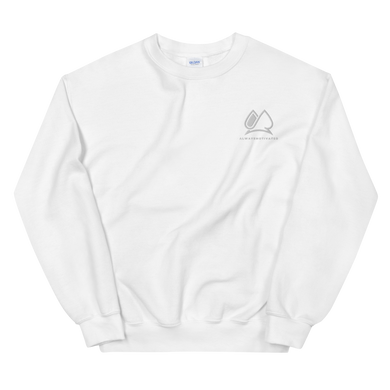 Always Motivated Sweatshirt -White/White