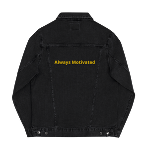 Always Motivated denim jacket Black/Black