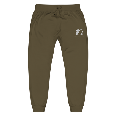 Always Motivated sweatpants (Military Green/White)